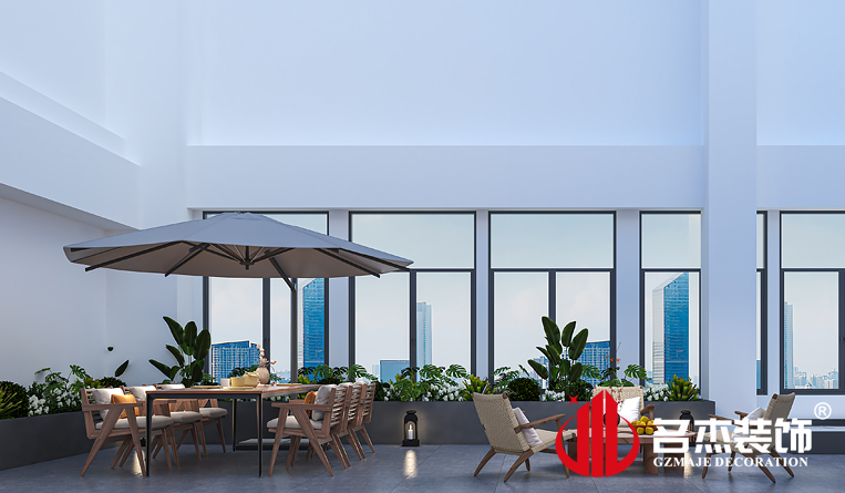 戶外休閑區裝修設計效果